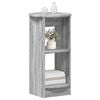 vidaXL Meuble d'appoint Gris Sonoma 40 x 40 x 75 cm Bois d&rsquo;ing&eacute;nierie