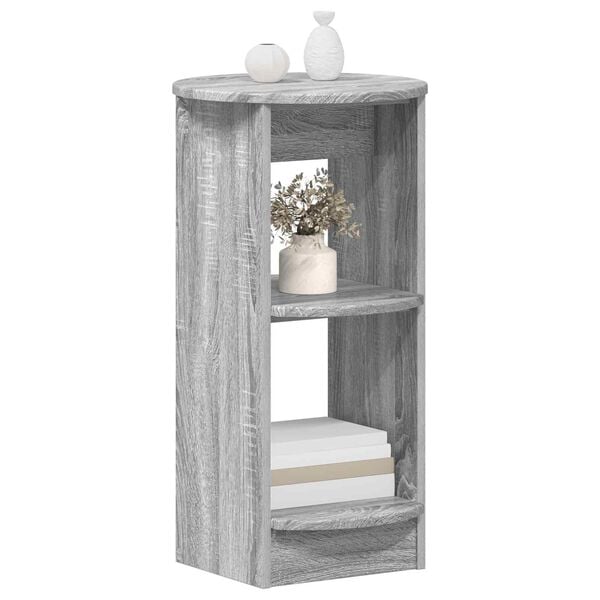 vidaXL Meuble d'appoint Gris Sonoma 40 x 40 x 75 cm Bois d&rsquo;ing&eacute;nierie