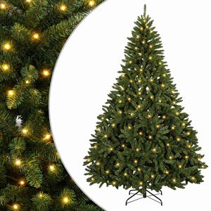 vidaXL Sapin de No&euml;l Artificiel &agrave; Branches Articul&eacute;es 300 cm 1000 LED