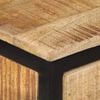 vidaXL Table console 70x35x70 cm bois de manguier massif brut