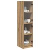 vidaXL Haut Armoire Ch&ecirc;ne artisanal 35 x 37 x 142 cm Bois d'ing&eacute;nierie