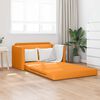 vidaXL Canap&eacute;-Lit 110cm Jaune fonc&eacute; tissu