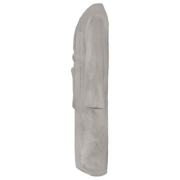 vidaXL Peignoir KINN Gris XL Coton