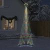 vidaXL Sapin de Noël à LED 495 LED colorées 300,5 cm