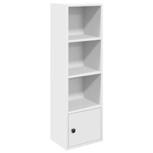 vidaXL Biblioth&egrave;que blanc 31x24x102 cm bois d'ing&eacute;nierie