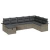 vidaXL Ensemble de canap&eacute; de jardin 8 pc Poly rotin
