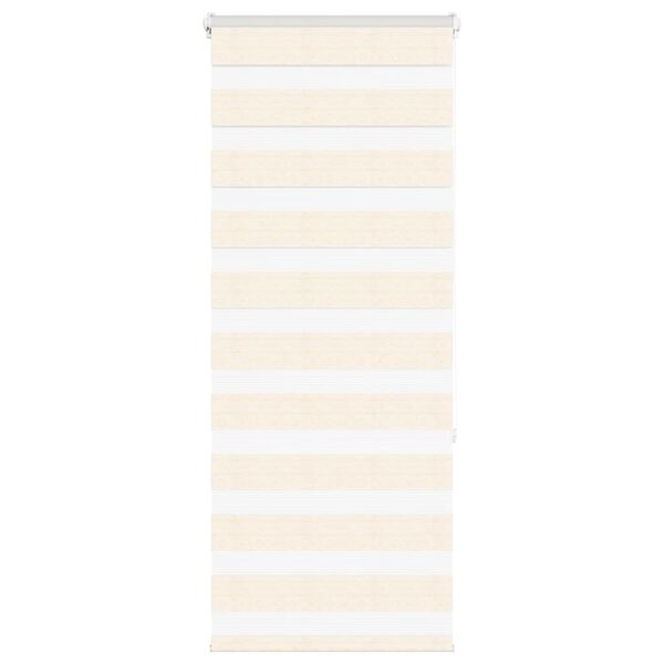 vidaXL Store z&egrave;bre beige marbr&eacute; largeur du tissu 60,9 cm polyester