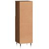 vidaXL Armoire de bain ch&ecirc;ne marron 30x30x100 cm bois d'ing&eacute;nierie