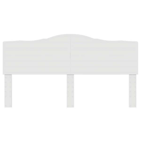 vidaXL T&ecirc;te de lit Blanc 180 cm Bois d'ing&eacute;nierie