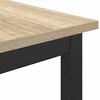 vidaXL banc Sonoma 160 x 35 x 45 cm Bois d'ing&eacute;nierie