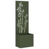 vidaXL &Eacute;cran de confidentialit&eacute; de jardin Vert olive 50 x 150 cm