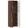 vidaXL Haut Armoire avec &eacute;tag&egrave;re FLORIN Ch&ecirc;ne brun 60 x 35 x 182 cm