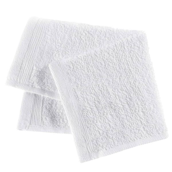 vidaXL Serviettes pour invit&eacute;s 25 pcs Coton 350 g/m&sup2; 30x50 cm Blanc