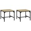 vidaXL Tables d'appoint 2 pcs Ch&ecirc;ne sonoma 40x40x35 cm Bois ing&eacute;nierie