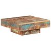vidaXL Table basse 80x80x28 cm Bois de récupération massif