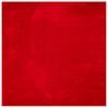 vidaXL Tapis HUARTE &agrave; poils courts doux et lavable rouge 160x160 cm