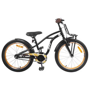 vidaXL V&eacute;lo pour Enfants 18 Pouces pour les 5-7 ans Noir