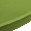 vidaXL Housses de table extensible 4 pcs 80 cm Vert
