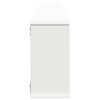 vidaXL &Eacute;tag&egrave;res cube murales 4 pcs Blanc 100x15x30cm bois d'ing&eacute;nierie