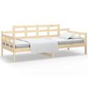 vidaXL Lit de jour sans matelas bois de pin massif 80x200 cm