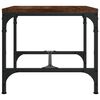 vidaXL Table basse Chêne marron 50x50x35 cm Bois d'ingénierie