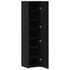 vidaXL Haut Armoire Ch&ecirc;ne noir 40 x 42,5 x 185 cm