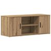 vidaXL Meuble TV 100 x 35 x 40 cm ch&ecirc;ne artisanal Bois d'ing&eacute;nierie