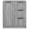 vidaXL Buffets 2 pcs Sonoma gris 60x30x70 cm Bois d'ing&eacute;nierie
