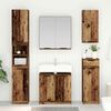 vidaXL Ensemble de mobilier de salle de bain 5 pcs Bois ancien