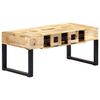 vidaXL Table basse Style cassette 100x52x45 cm Bois de manguier massif