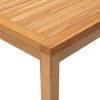vidaXL Ensemble &agrave; manger de jardin 3 pcs Bois de teck massif