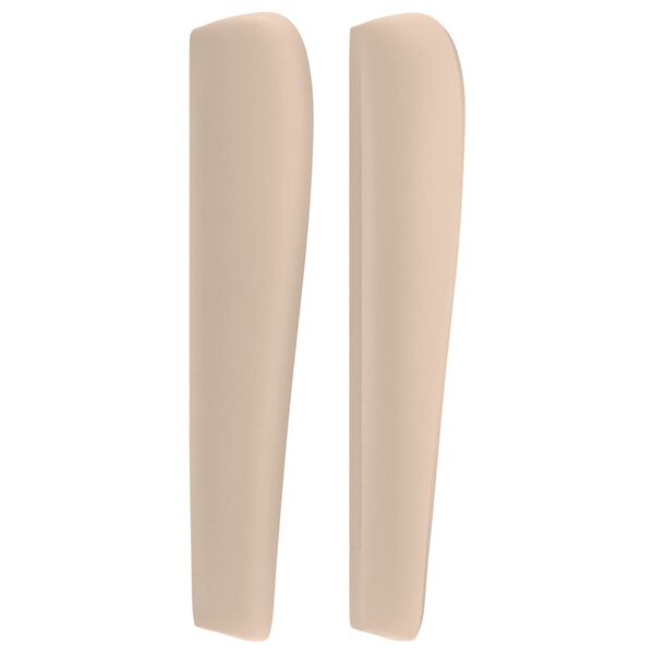 vidaXL T&ecirc;te de lit avec oreilles Cappuccino 147x23x118/128 cm