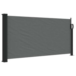 vidaXL Store lat&eacute;ral r&eacute;tractable Anthracite 100x300 cm