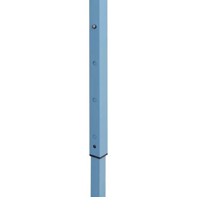 vidaXL Tente de réception pliable avec 4 parois 3x6 m Acier Bleu