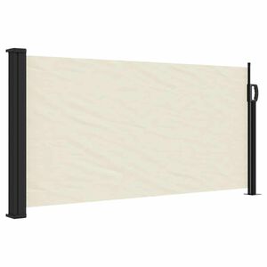 vidaXL Auvent lat&eacute;ral r&eacute;tractable cr&egrave;me 100x300 cm