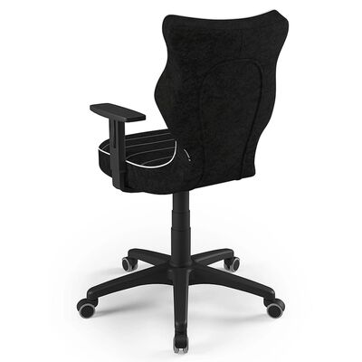 Entelo Chaise ergonomique pour enfants Duo Black Visto 01 Noir