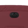 vidaXL Fauteuil inclinable électrique rouge bordeaux similicuir