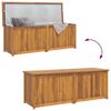 vidaXL Bo&icirc;te de jardin 150x50x55 cm Bois massif de teck
