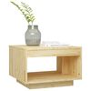 vidaXL Table basse 50x50x33,5 cm bois de pin massif