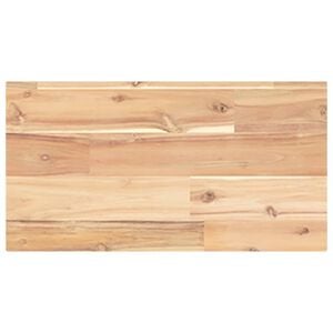 vidaXL &Eacute;tag&egrave;re flottante 60x20x2 cm bois d'acacia massif non trait&eacute;