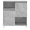 vidaXL Buffets 3 pcs gris b&eacute;ton bois d'ing&eacute;nierie
