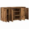 vidaXL Buffet Bois ancien 135 x 41 x 75 cm Bois d'ingénierie