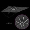 vidaXL Parasol 286 x 285 x 270 cm Aluminium