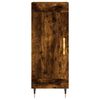 vidaXL Buffet Ch&ecirc;ne fum&eacute; 34,5x34x90 cm Bois d'ing&eacute;nierie