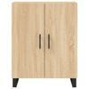 vidaXL Buffet haut Ch&ecirc;ne sonoma 69,5x34x180 cm Bois d'ing&eacute;nierie