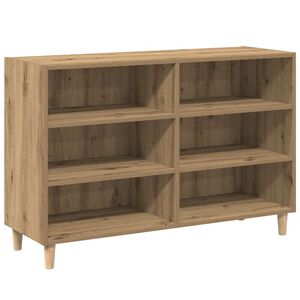 vidaXL Buffet ch&ecirc;ne artisanal 103,5x35x70 cm bois d'ing&eacute;nierie