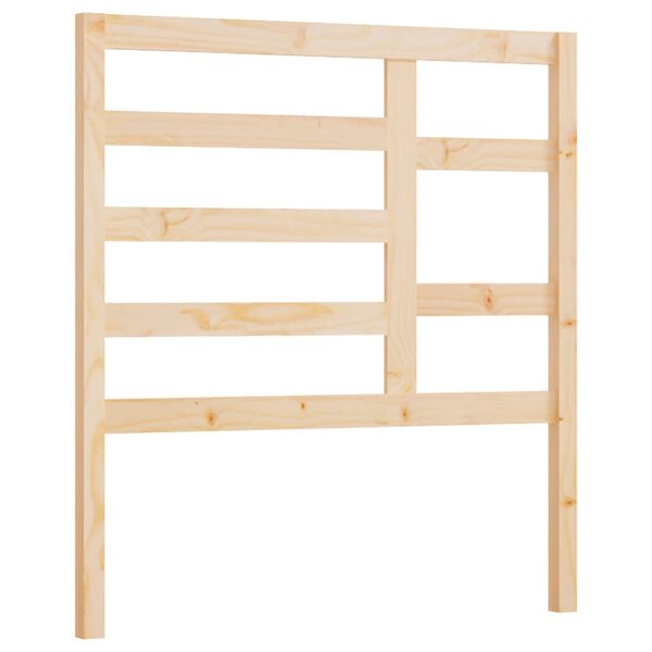vidaXL T&ecirc;te de lit 96x4x104 cm Bois massif de pin