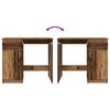 vidaXL Bureau vieux bois 86x49x76 cm bois d'ingénierie