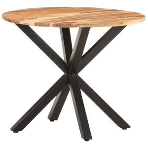 vidaXL Table d'appoint 68x68x56 cm Bois d'acacia massif