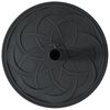 vidaXL Pied de parasol Noir &Oslash;38-48 mm PE, b&eacute;ton et fer